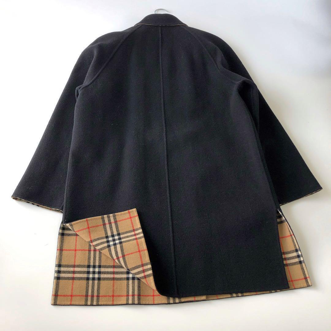 Burberry バーバリーズ『金ボタン ダブルコート size7AR』FNA38-009