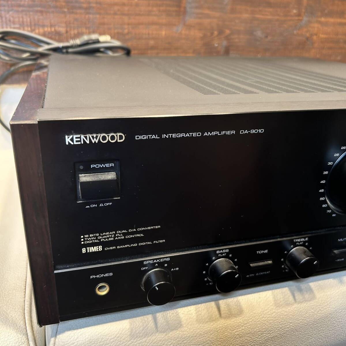 KENWOOD プリメインアンプ DA-9010 通電確認のみ DA-9010