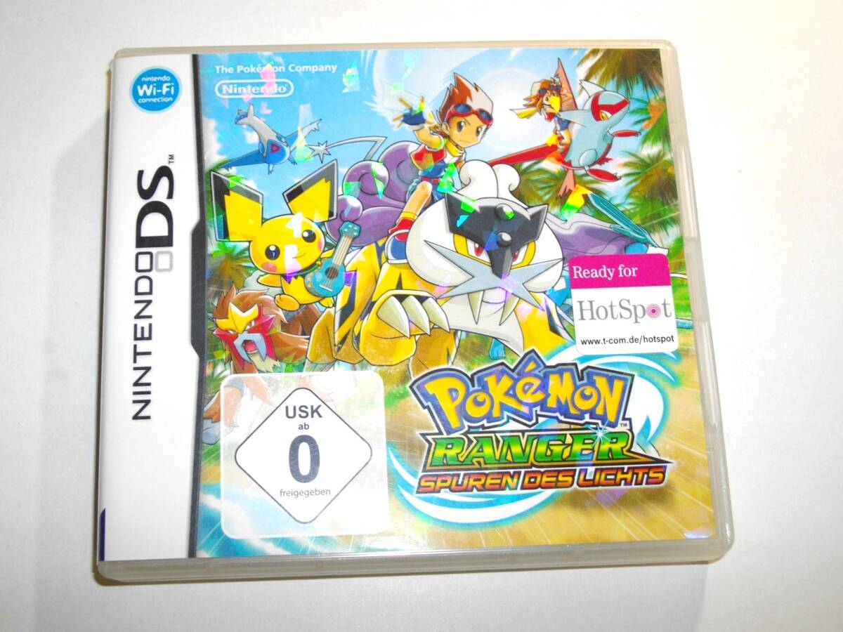 海外版 DS ポケモンレンジャー 光の軌跡 ポケモン ポケットモンスター