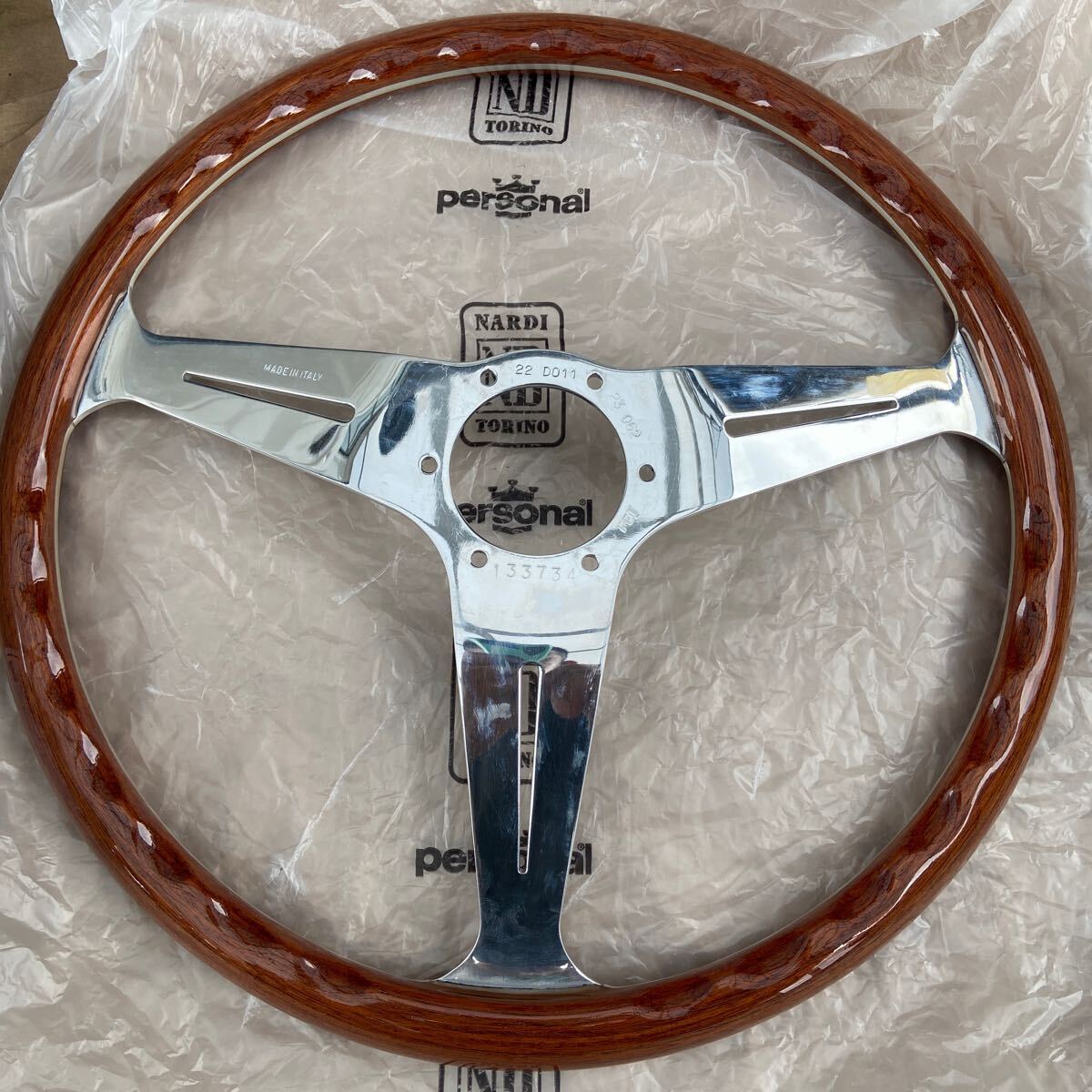 大径 39cm 美品 ナルディ NARDI クラシック ウッド ステアリング