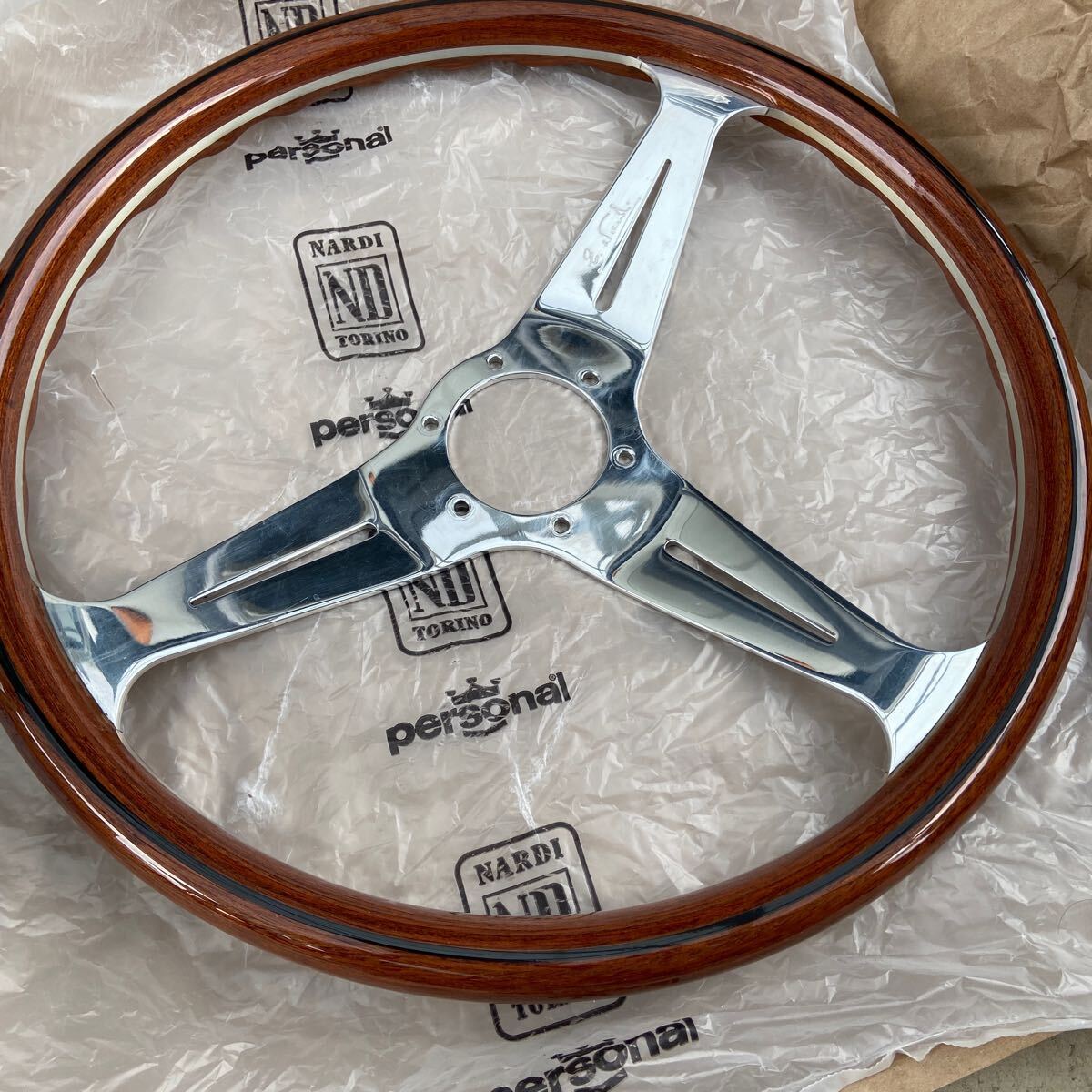 大径 39cm 美品 ナルディ NARDI クラシック ウッド ステアリング
