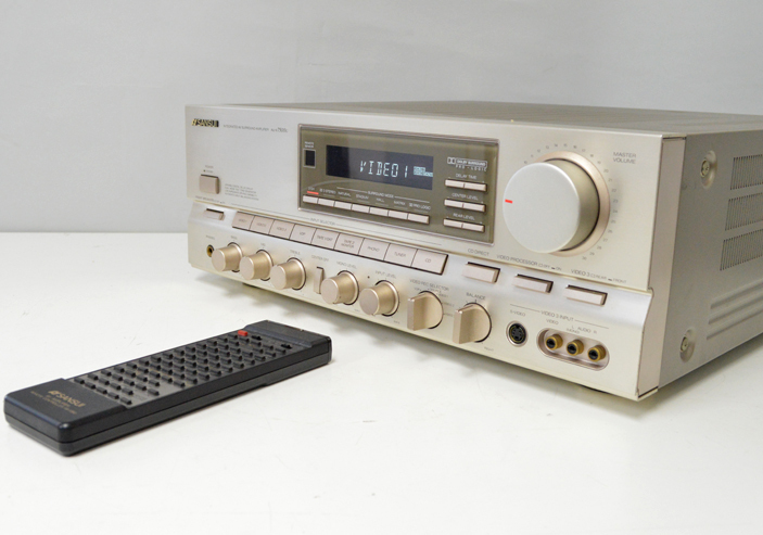 Yahoo!オークション - 出音/映像確認済み SANSUI AU-V7500 G/B AVアン