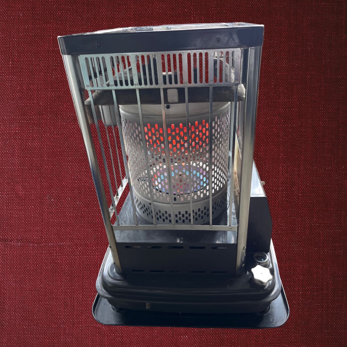 品）SANYO 灯油ストーブ CFG-157T 強制通気形開放式 ブルーバーナー。