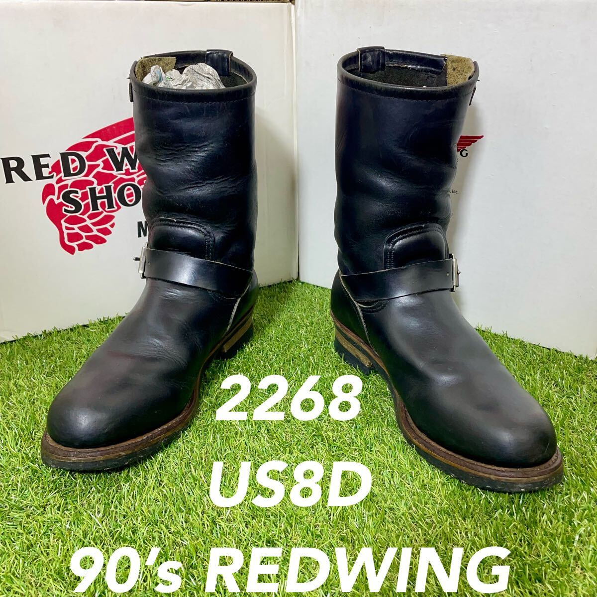 安心品質0373】廃盤2268PT91レッドウイング ブーツ8D送料無料 REDWING