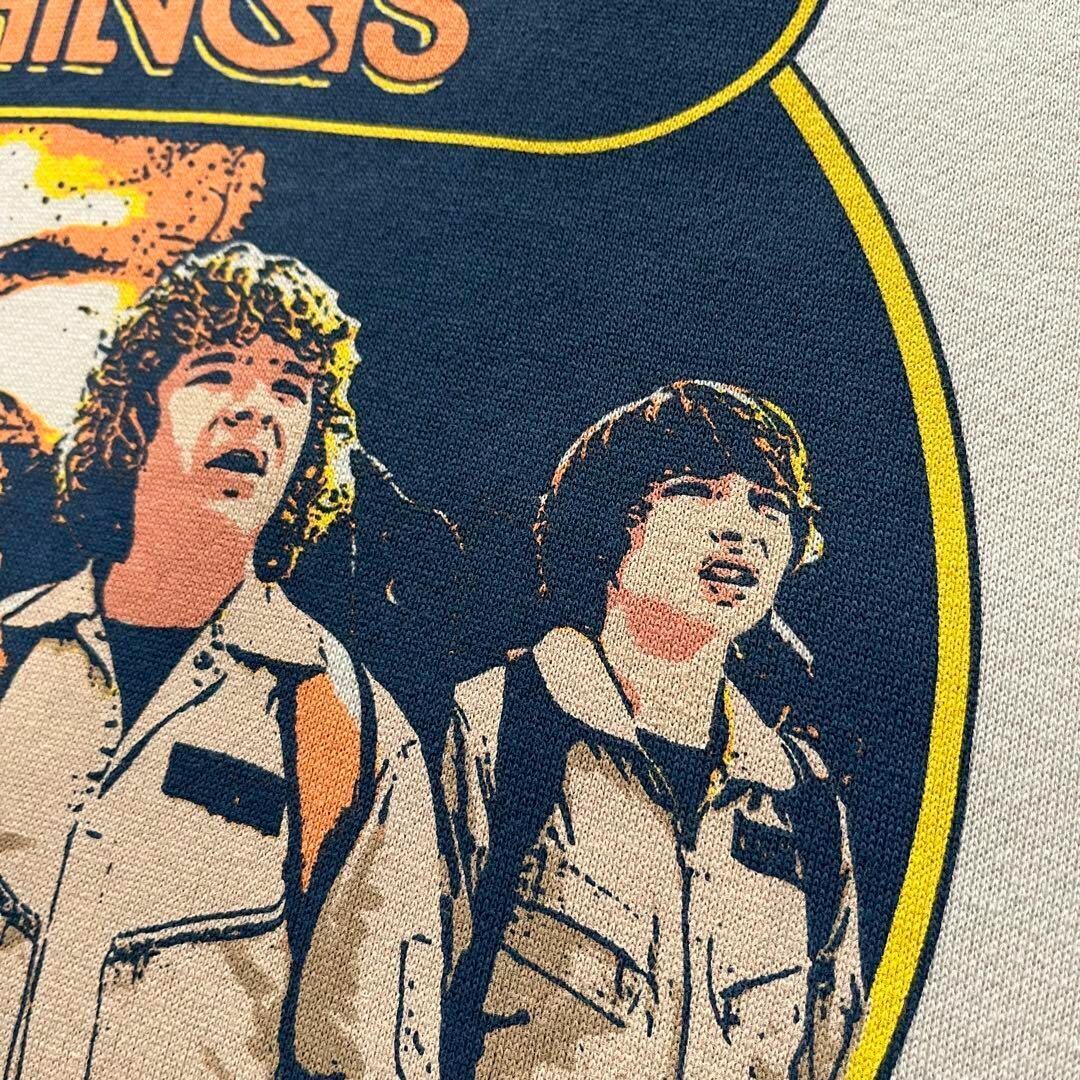 新品 ストレンジャーシングス ラグランスウェット ゴーストバスターズ