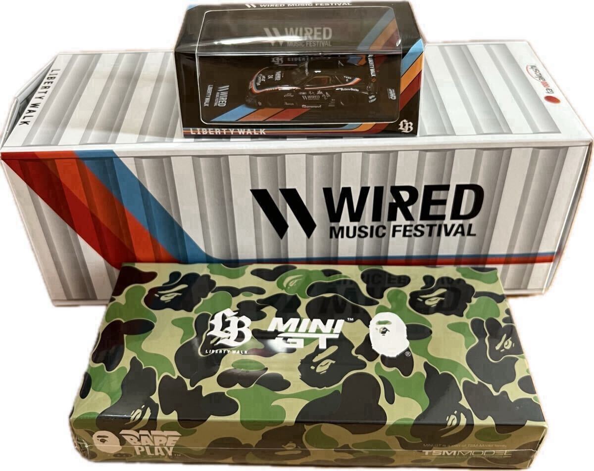 非売品・新品〕箱付きLIBERTYWALKミニカー&VVIPパス付き
