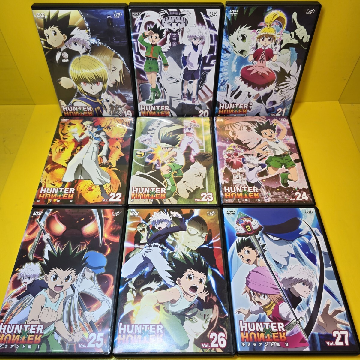 新品ケース交換済み HUNTER×HUNTER ハンターハンター【DVD】全49巻 +