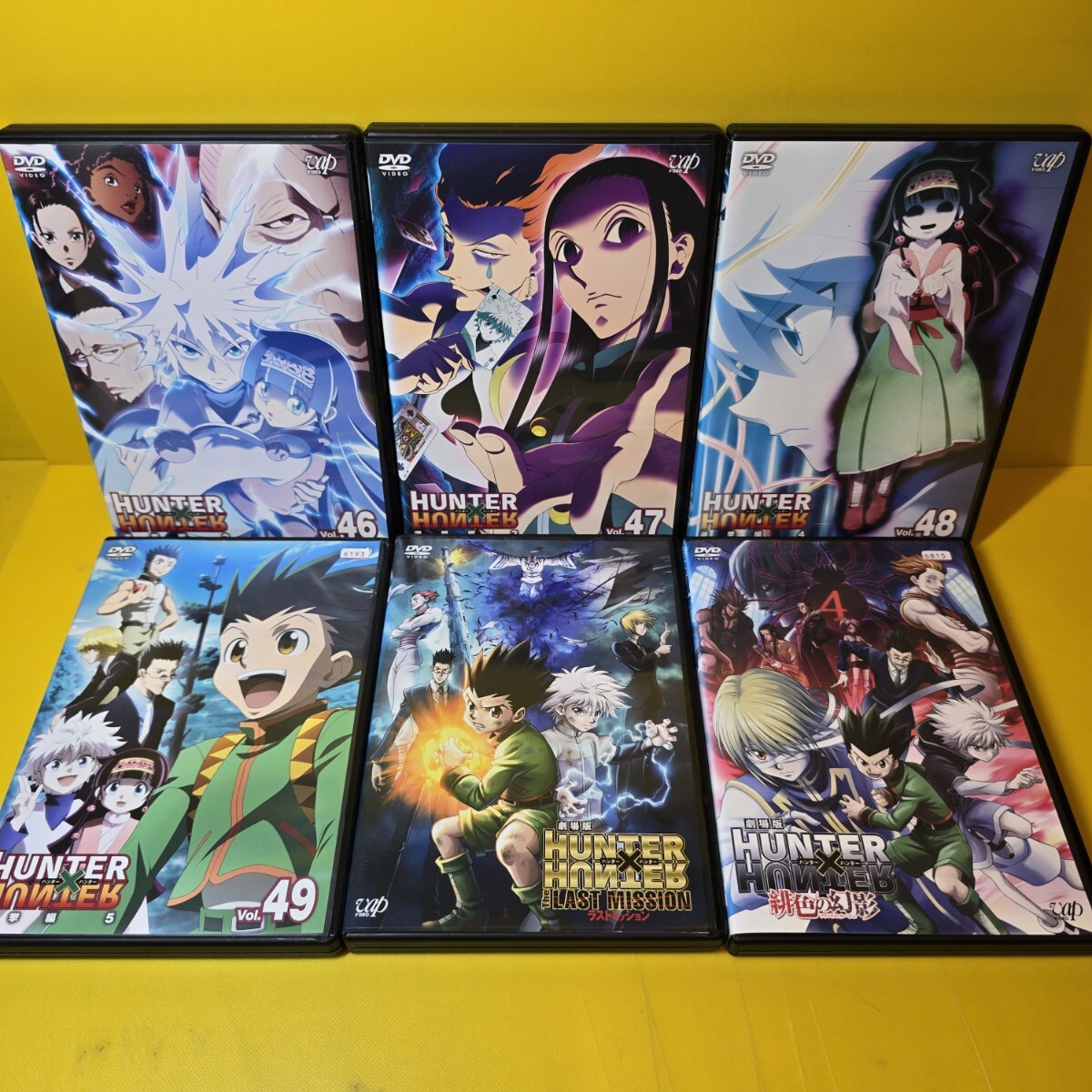 新品ケース交換済み HUNTER×HUNTER ハンターハンター【DVD】全49巻 +