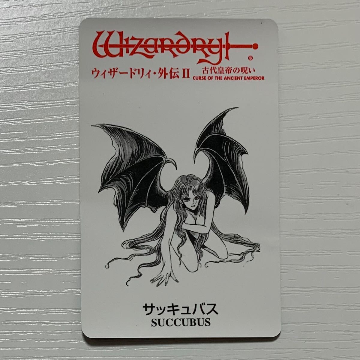 Wizardry 匿名送料無料 Wizardry モンスターカード サッキュバス