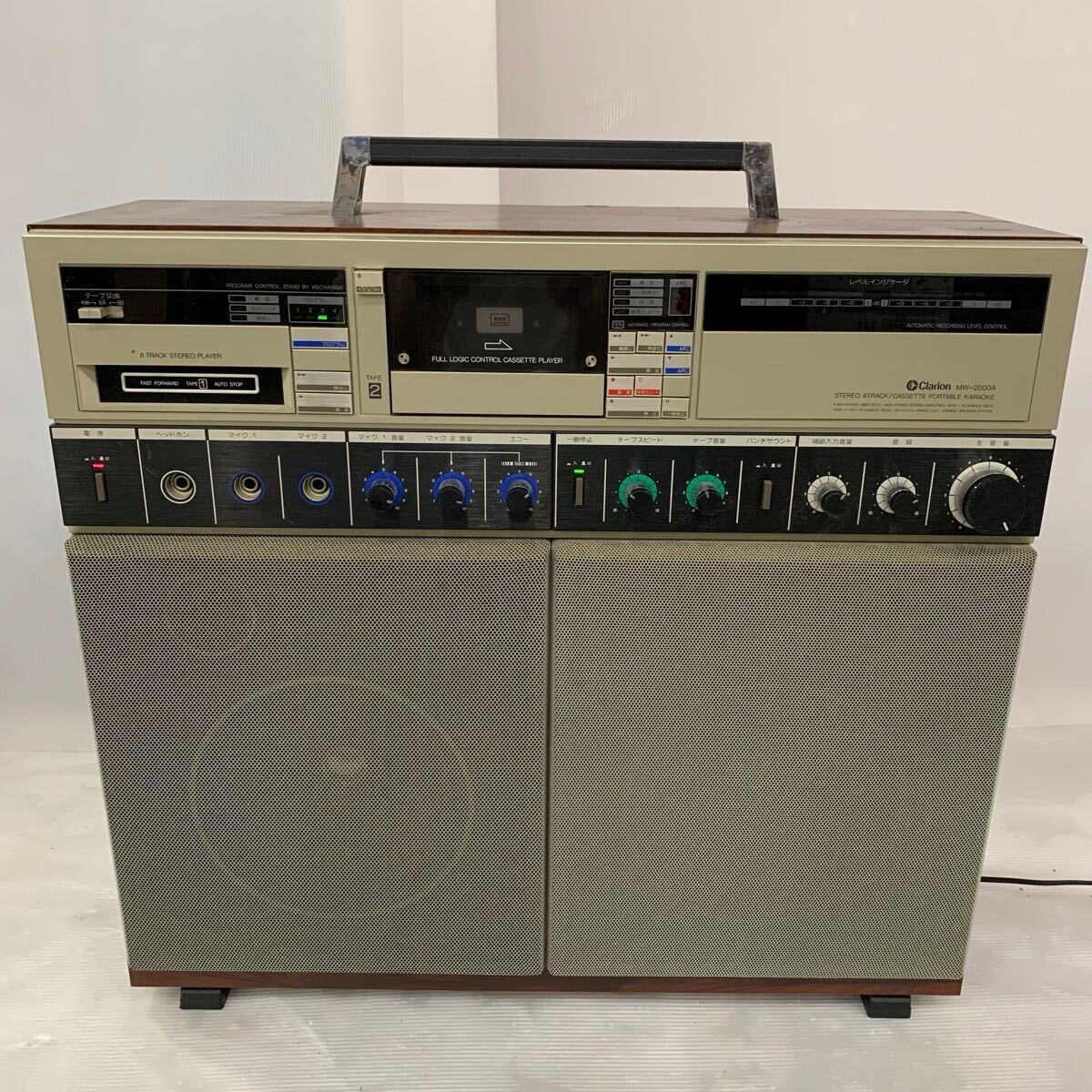 Yahoo!オークション - 1円スタート Clarion ステレオ 8トラック/カセッ