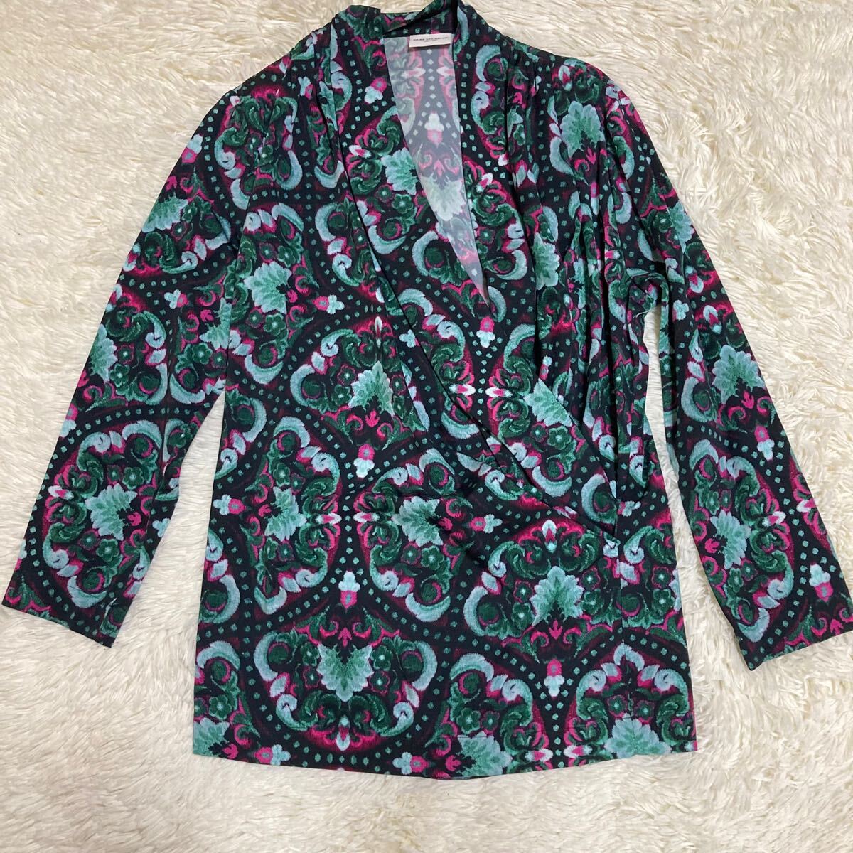 Yahoo!オークション - 美品 ドリスヴァンノッテン 花柄 ペイズリー カ