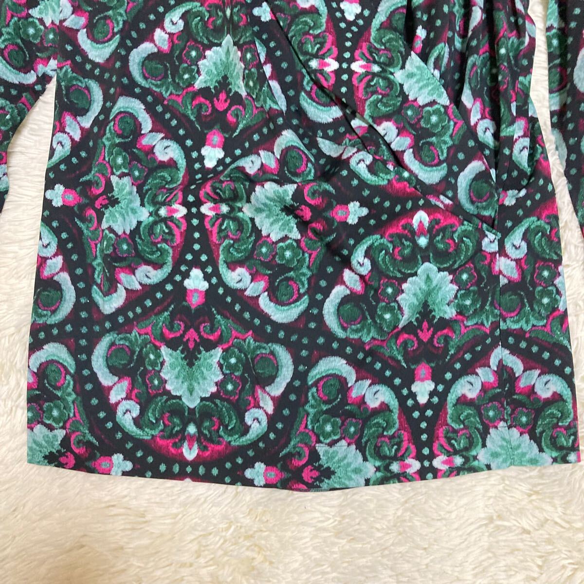 Yahoo!オークション - 美品 ドリスヴァンノッテン 花柄 ペイズリー カ