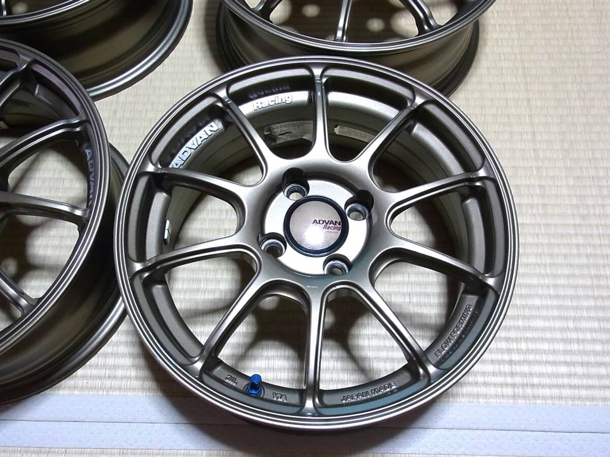ADVAN Racing RZⅡ 15インチ 6J PCD100 4穴 インセット38 RBZ