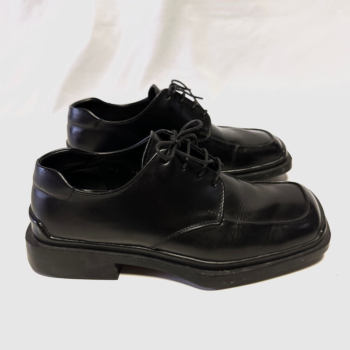 超希少 PRADA Loafer square toe archive 6 5 プラダ スクエアトゥ