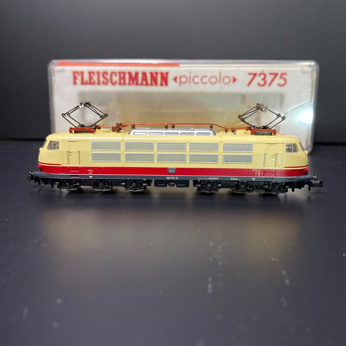 Yahoo!オークション - Fleischmann Piccolo Nゲージ 7375型 電気機関車