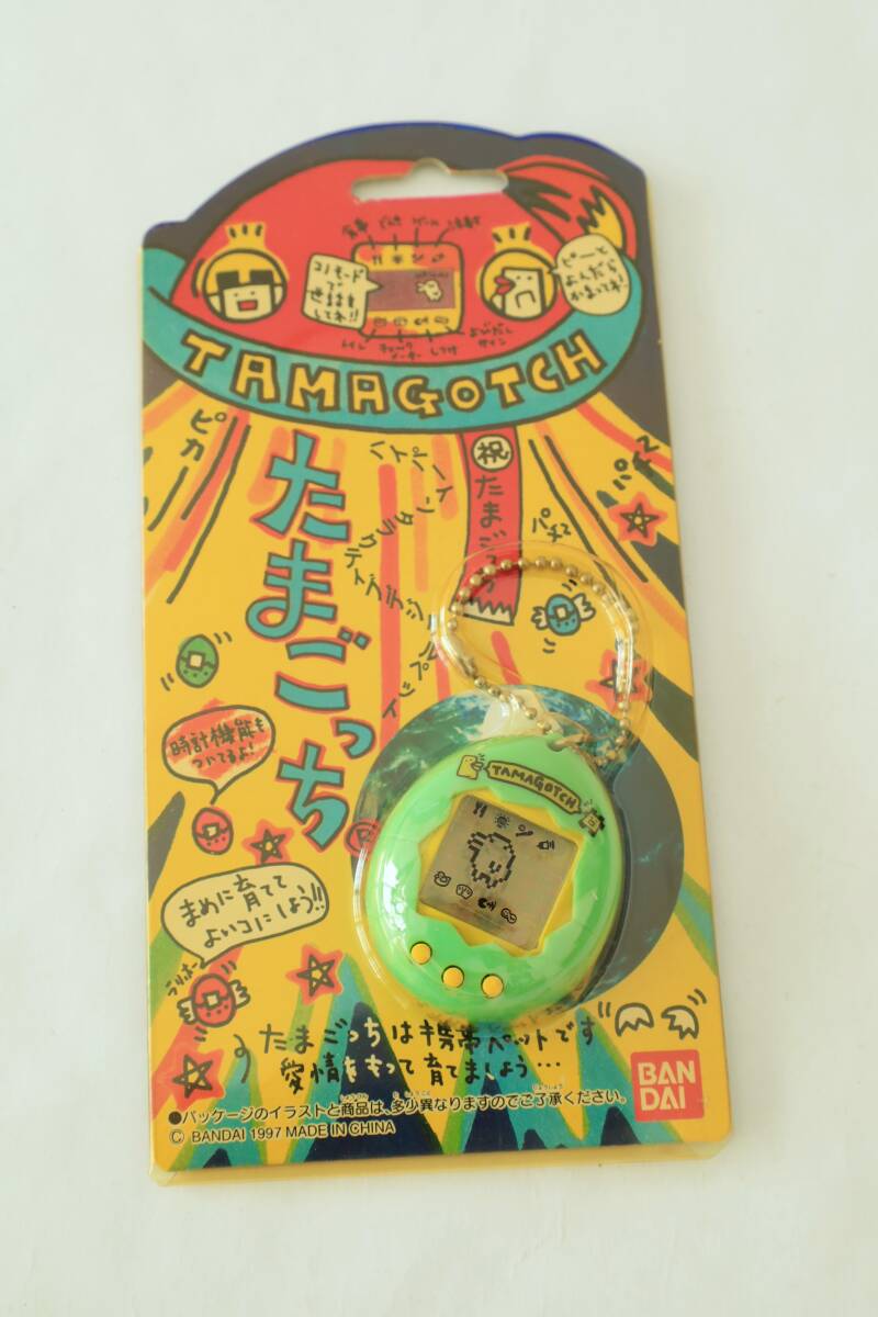 Yahoo!オークション - たまごっち 初代 緑色 BANDAI