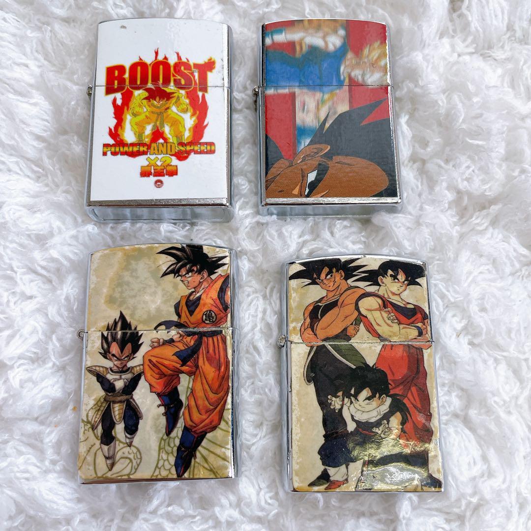 BOOST ドラゴンボールキャラクターライター 4個セット オイルライター