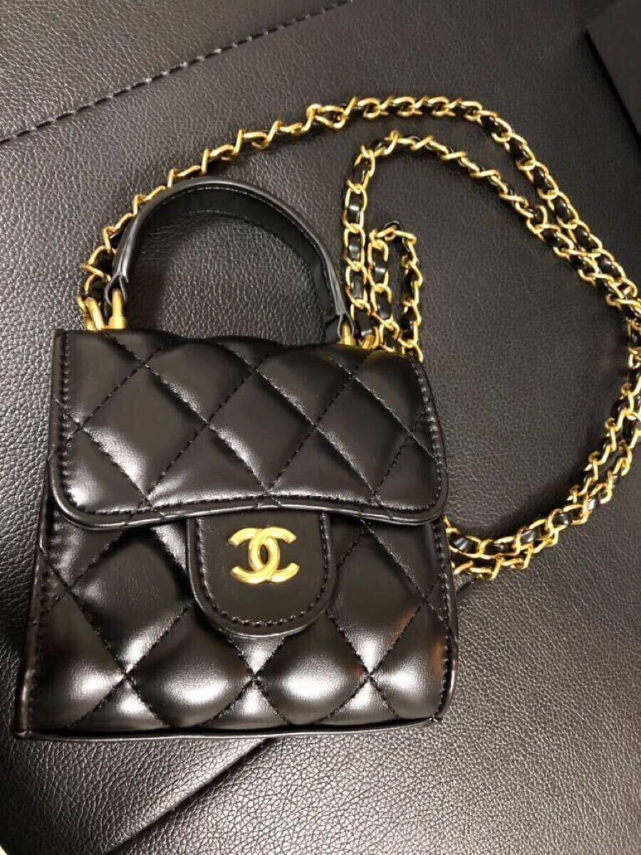 新品 CHANEL シャネル ノベルティ ショルダーバッグ ミラー付き