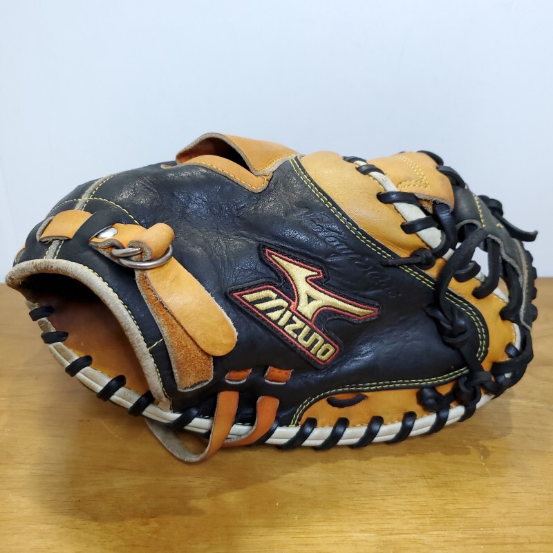 Mizuno 軟式 ミット キャッチャー 阿部慎之助 ベース、ボール2個、袋