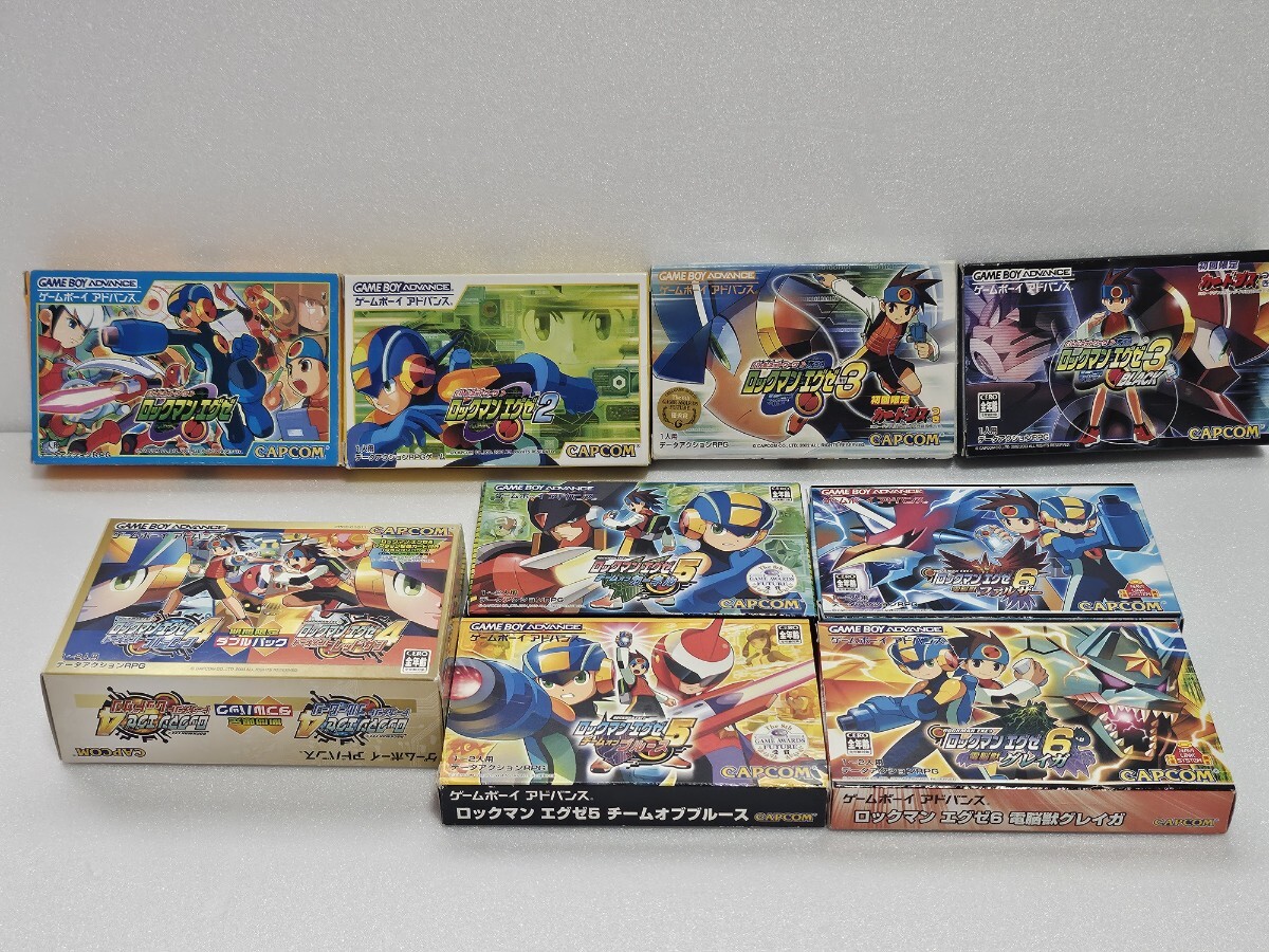 ロックマンエグゼ アドバイス 6個セット☆ ロックマン エグゼ 2 3 4