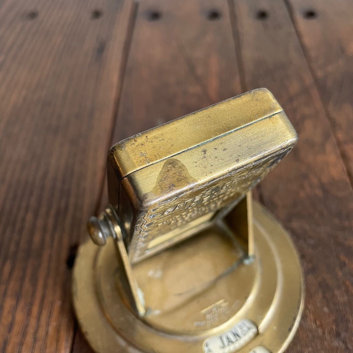 vintage】デスクカレンダー 万年カレンダー アドバタイジング antique