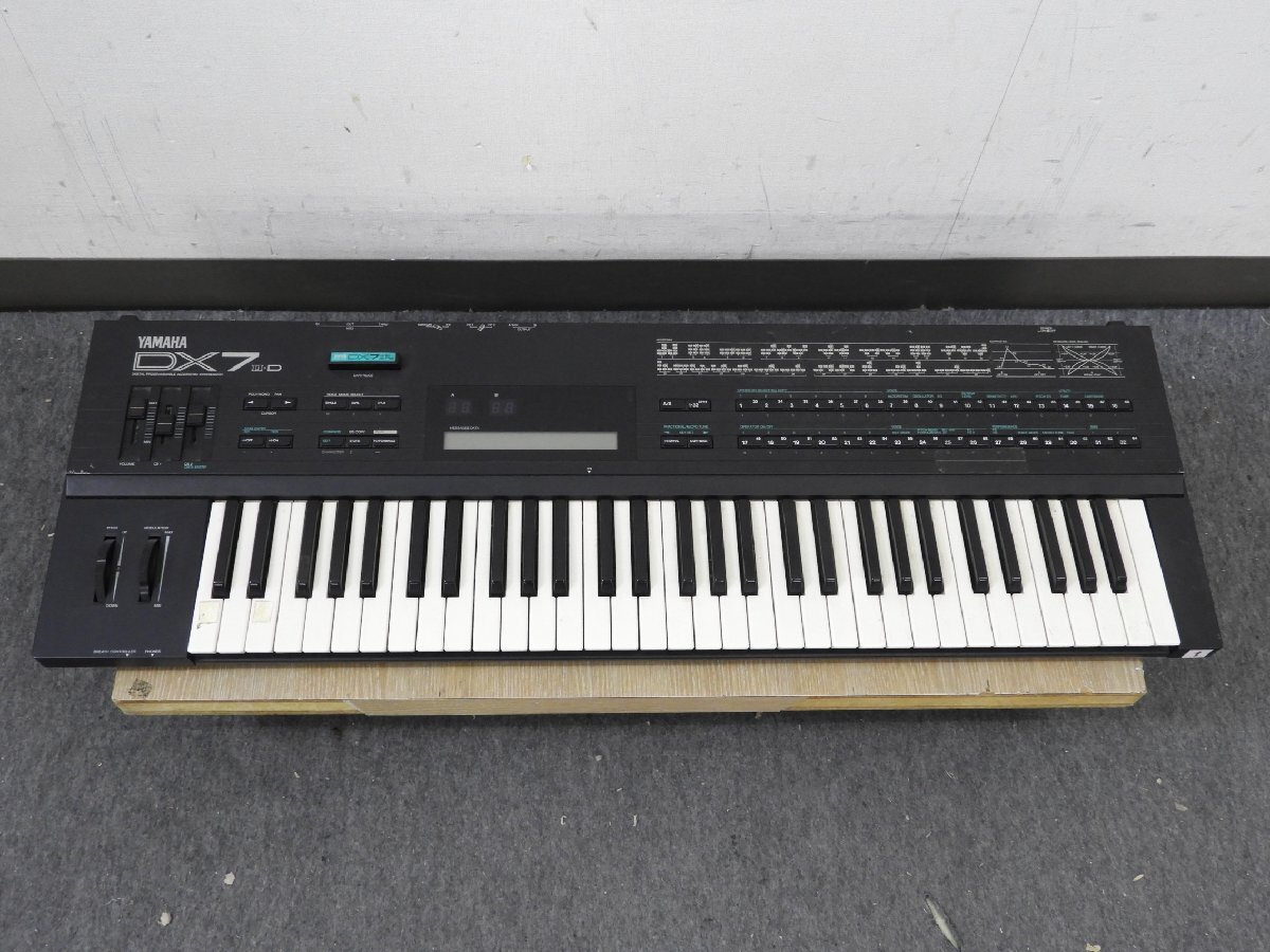 Yahoo!オークション - YAMAHA ヤマハ DX7 II-D シンセサイザー ジャン