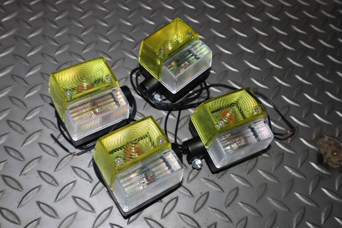 Yahoo!オークション - リード 二段ウインカー黄色 GS400 Z400FX CB400T