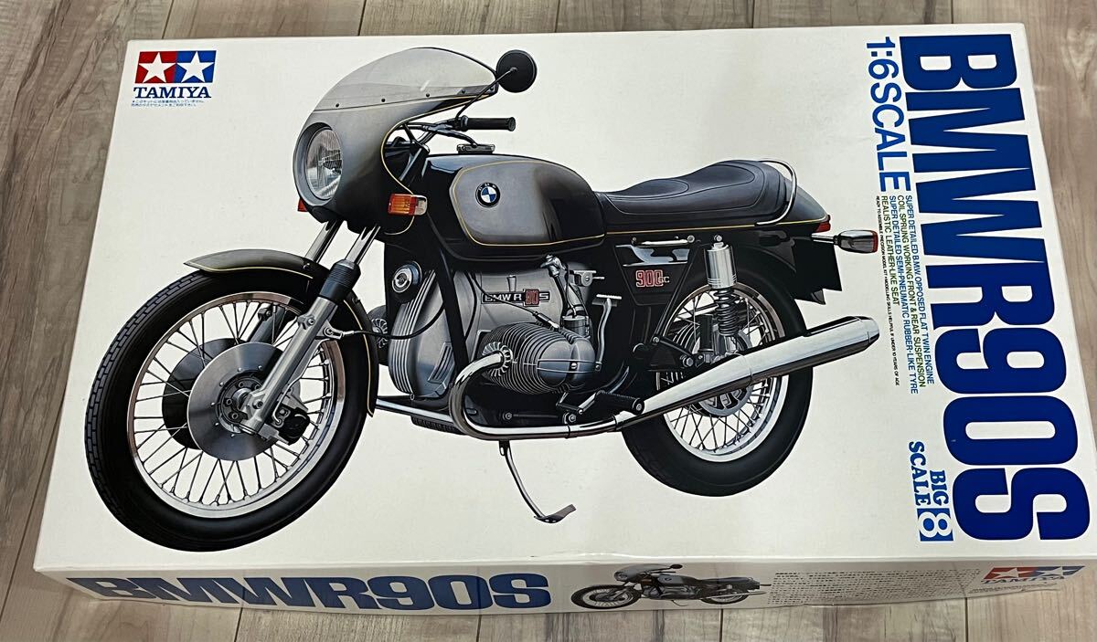 タミヤ TAMIYA 1/6 BMW R90S オートバイシリーズ プラモデル バイク