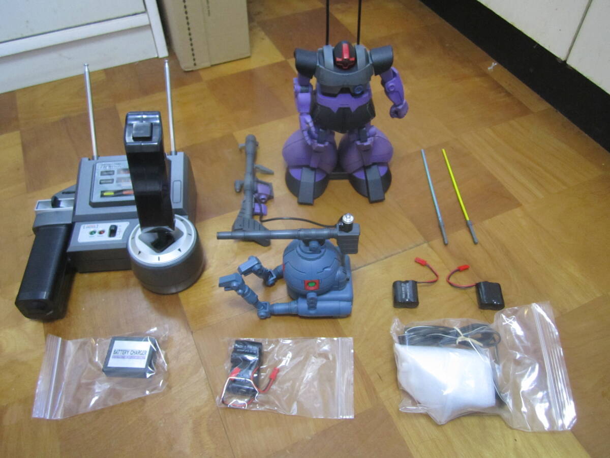 動作動画有 バンダイ R/C テックロイド ドム MS-09 ラジコン 機動戦士