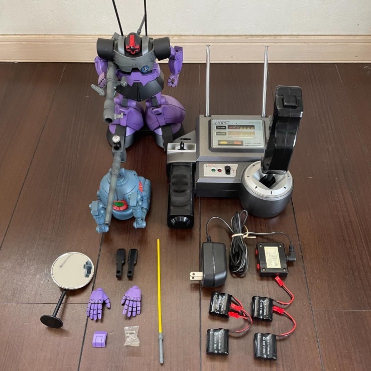 動作動画有 バンダイ R/C テックロイド ドム MS-09 ラジコン 機動戦士