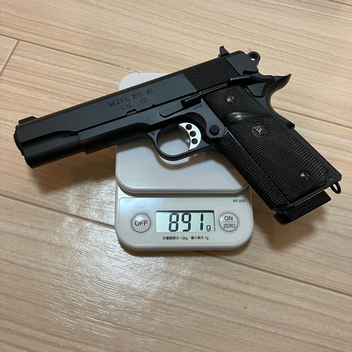 WA MEUピストル HW製ガスガン パックマイヤーグリップ装着 マガジン2本