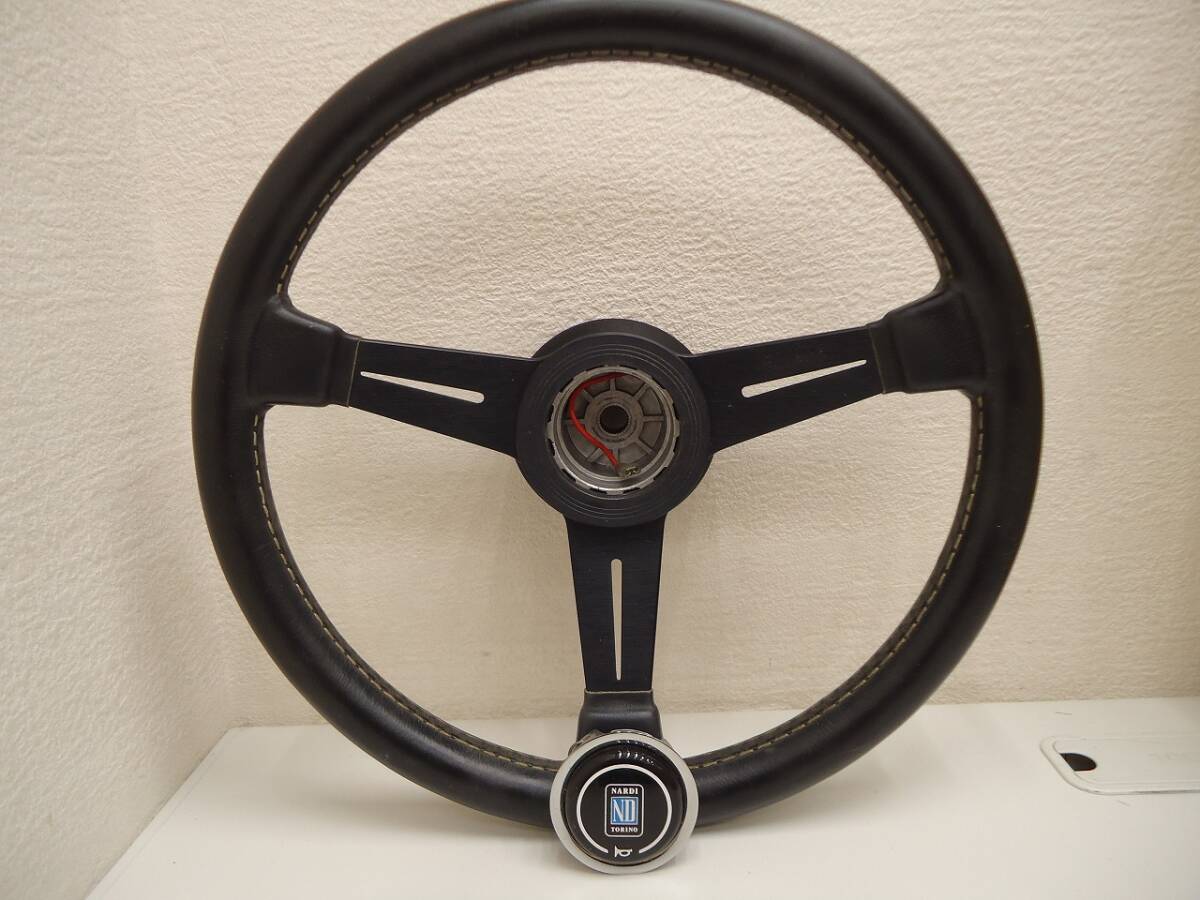 NARDI TORINO ナルディ トリノ レザー ハンドルのみ 長期保管品 NARDI