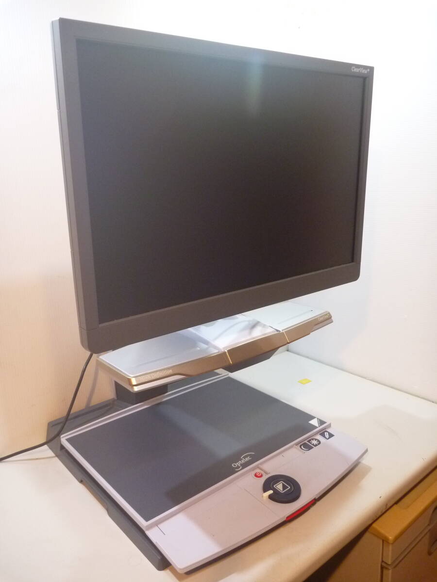 Yahoo!オークション - Optelec 据置型拡大読書器 0220UFA ClearView＋