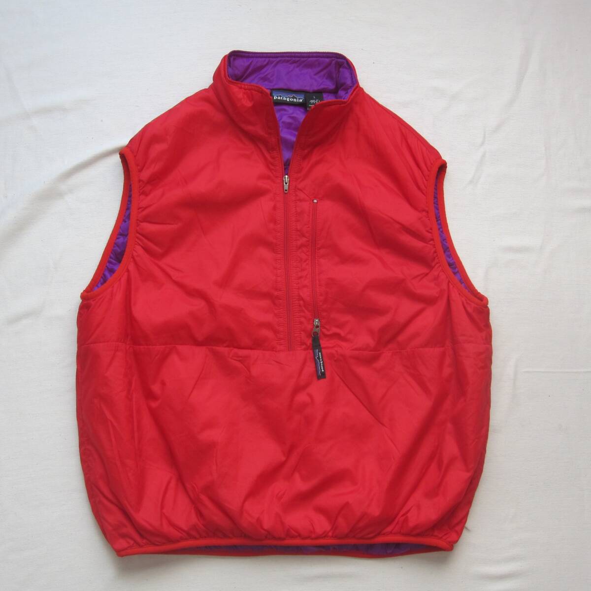 パタゴニア パフボール ベスト（L）フレンチレッド 1995 patagonia