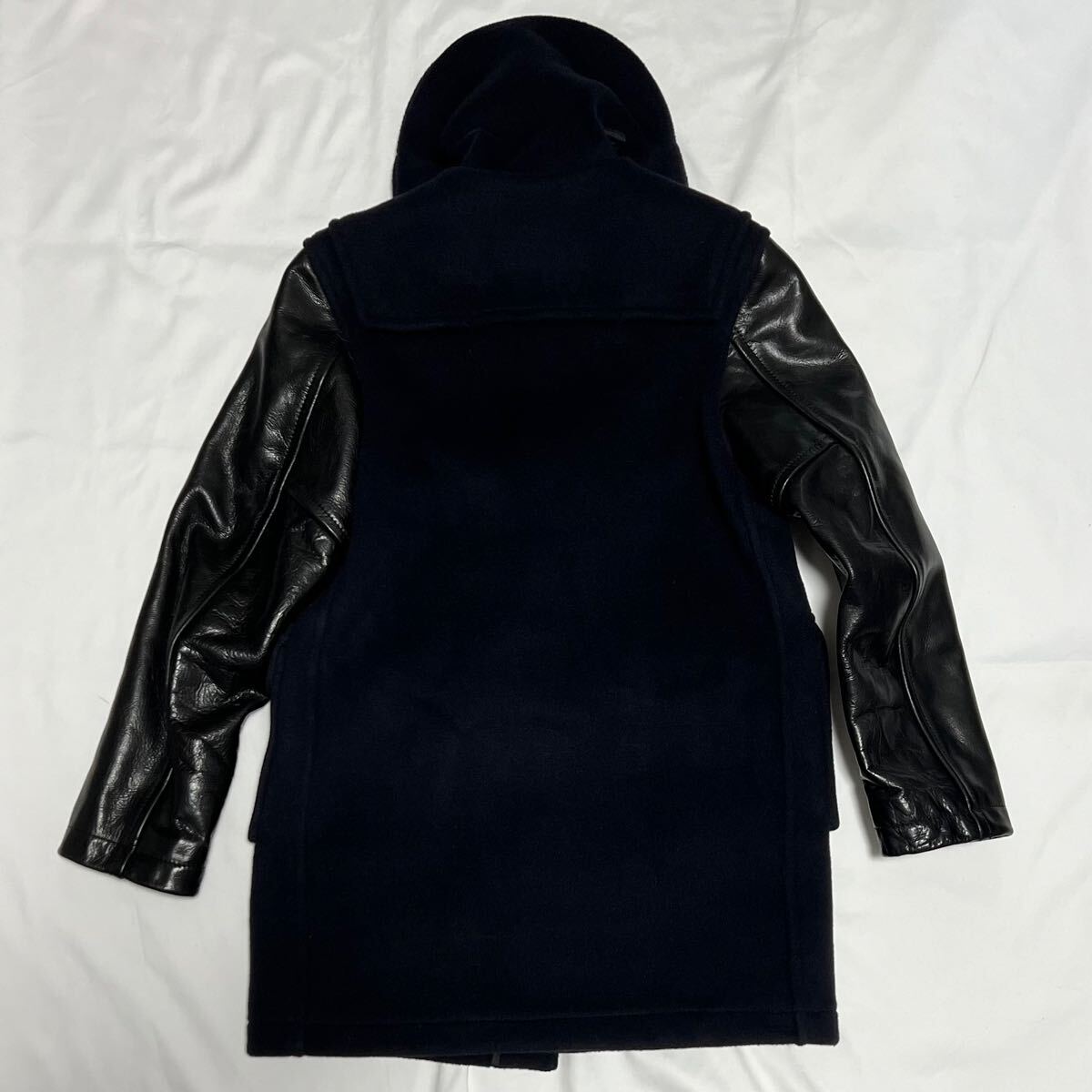 2010 JUNYA WATANABE MAN Gloverall ダッフルコート 袖レザー ジュンヤ