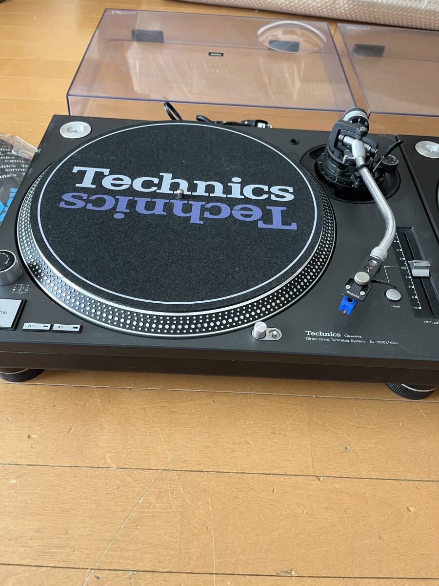 Technics ターンテーブル MK3D ジャンク 通電確認 Technics ターン