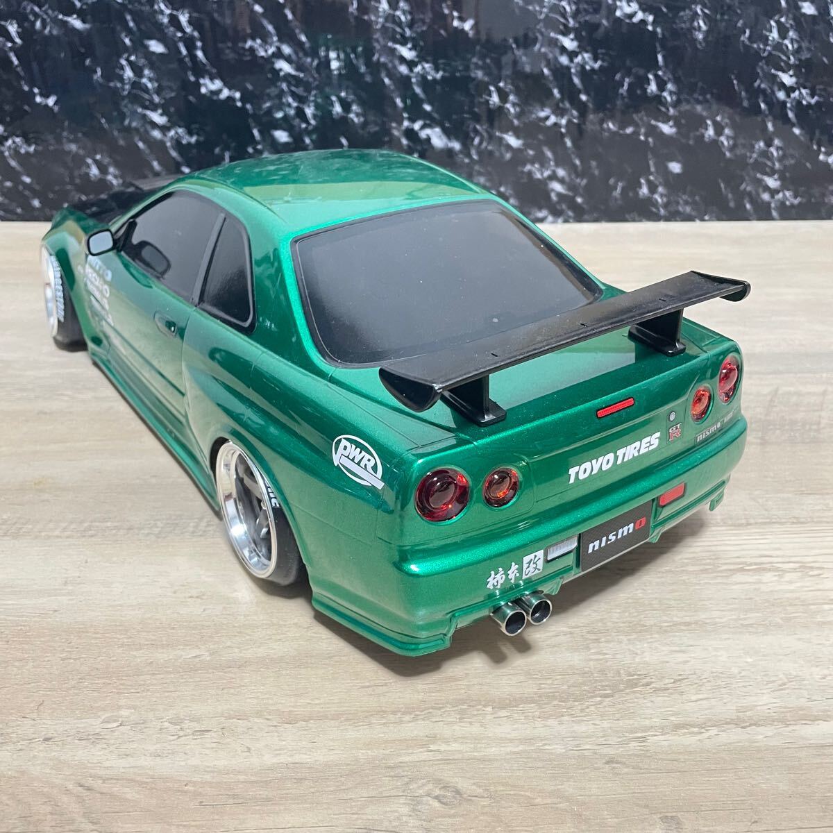 タミヤ 日産 スカイラインgt-r r34 1/10 ラジコンボディ yd-2 GT-R Z