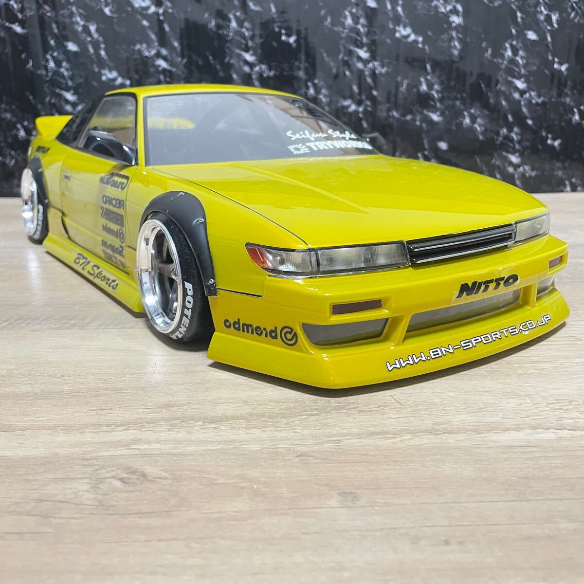 abcホビー ロケバニ シルエイティ ラジコンボディ ドリフト1/10 YD-2