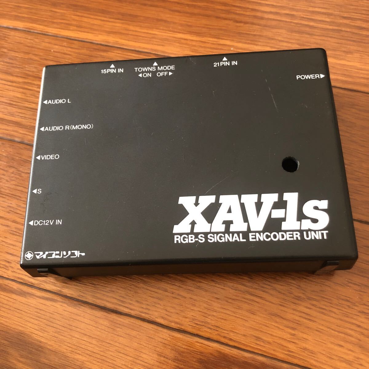xav-1s RGB-S signal encoder unit マイコンソフト RGB変換機器 動作