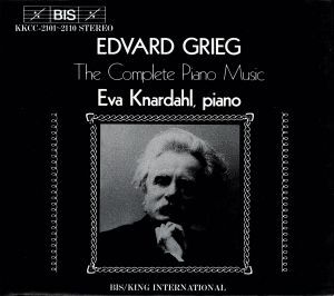 グリーグ:ピアノ曲全集/エヴァ・クナルダール