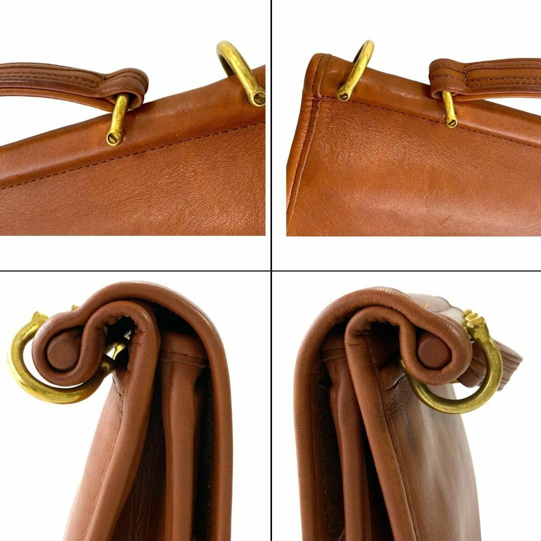 オールドコーチ COACH 2 way ショルダーバッグ ターンロック
