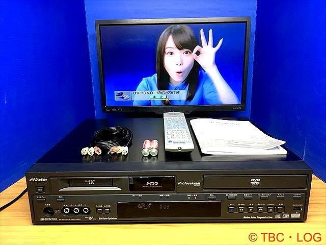 簡易動作確認済】 Victor SR-DVM700 デジタルビデオデッキ 簡易動作