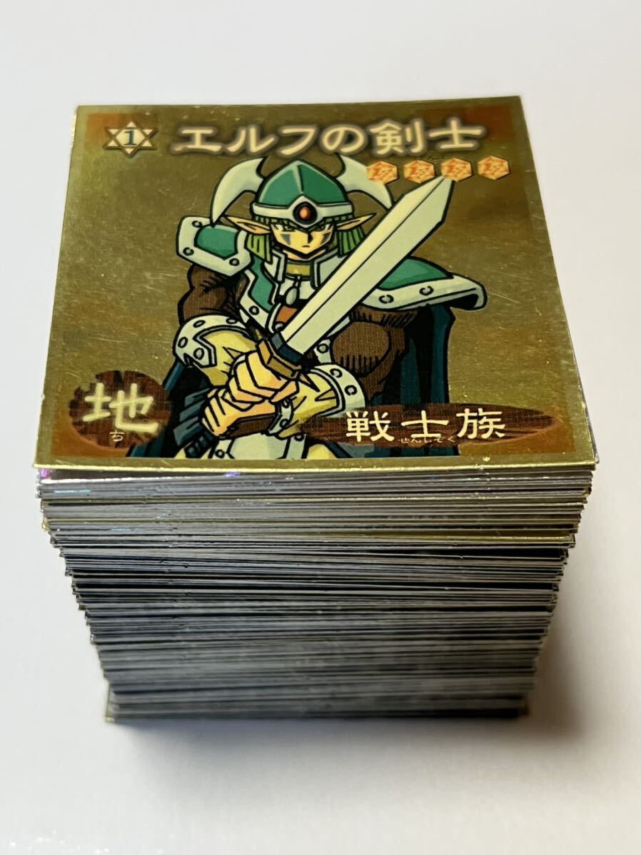 Yahoo!オークション - 遊戯王 シール デュエルモンスターズ 森永 森永