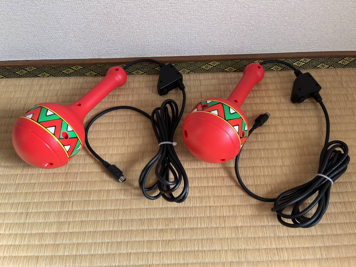 SEGA HKT-9700 ソフト＋コントローラー『サンバDE アミーゴ同梱』 SEGA