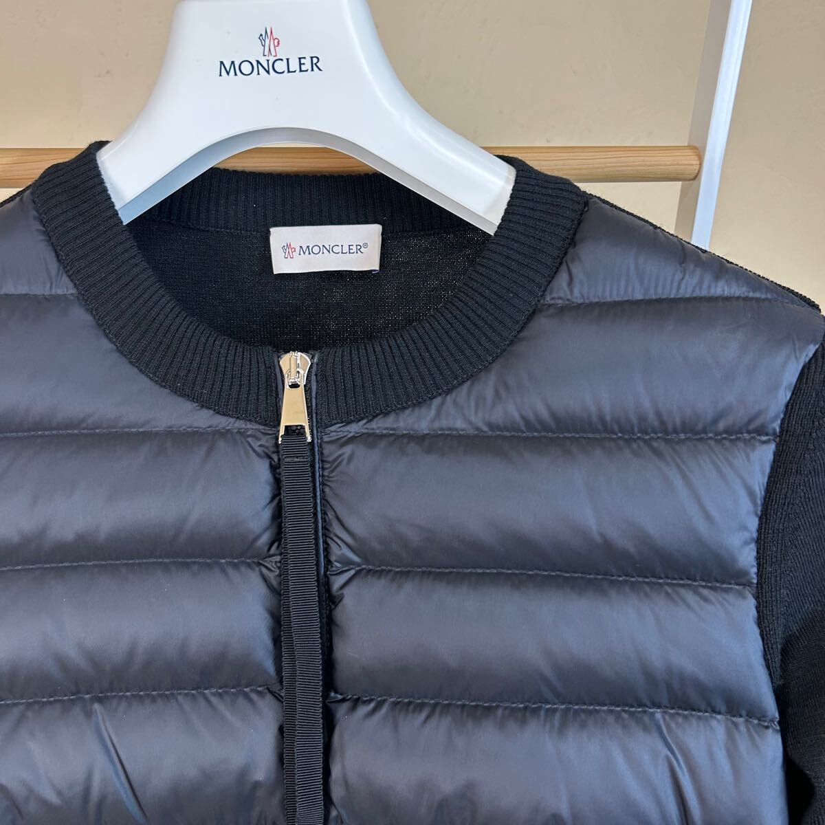 極美品】【レア】 MONCLER モンクレールハイブリッドダウン ニット