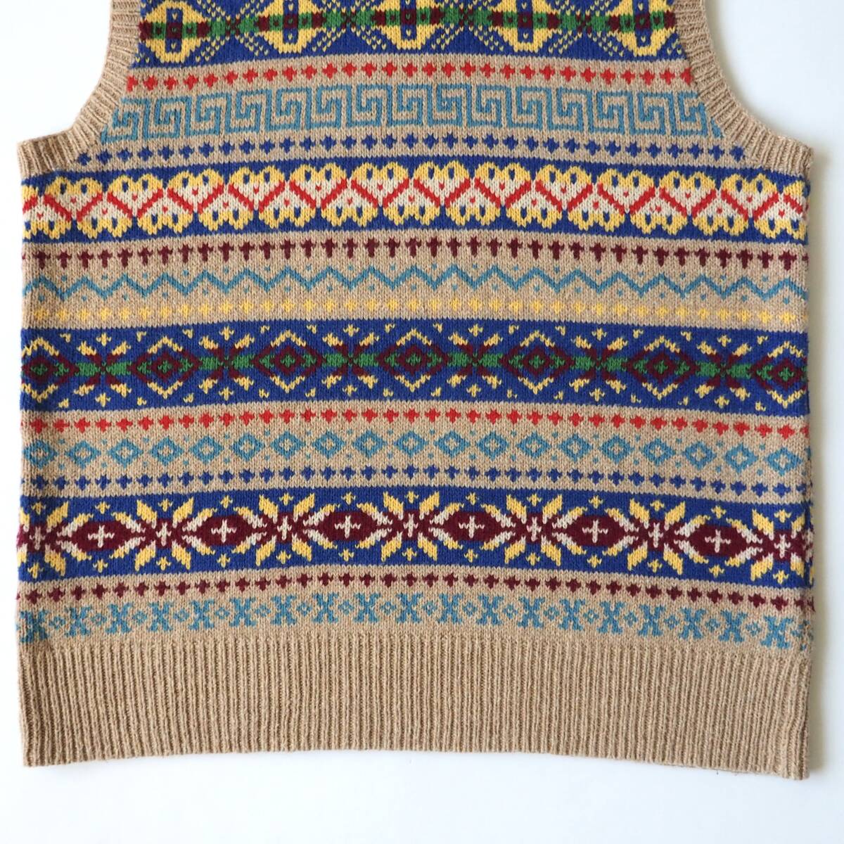 ラルフローレン Ralph Lauren カシミア混合 ベスト ニット フェア