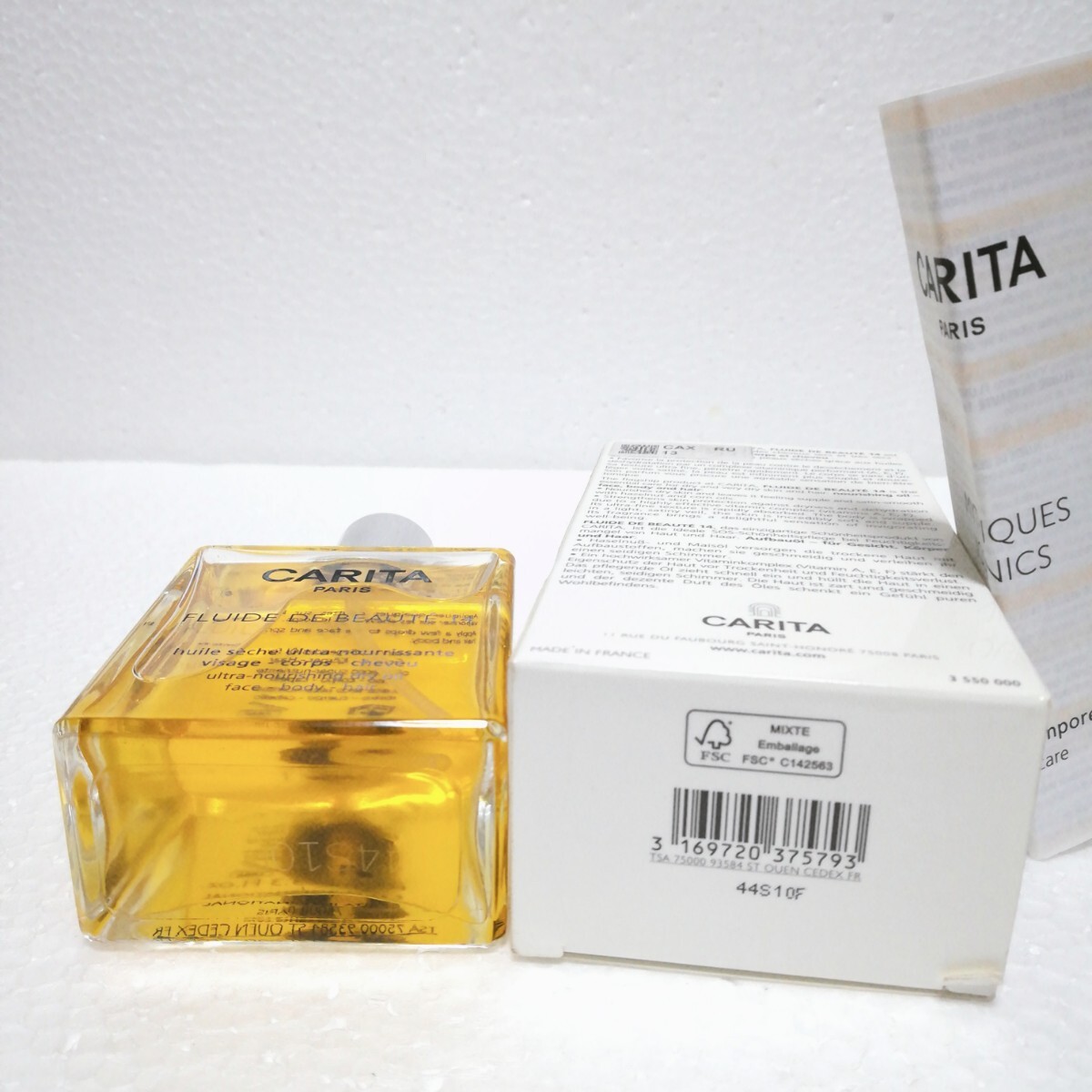 未使用 カリタ 14 化粧用オイル 100ml CARITA 14 FLUIDE DE BEAUTE 顔