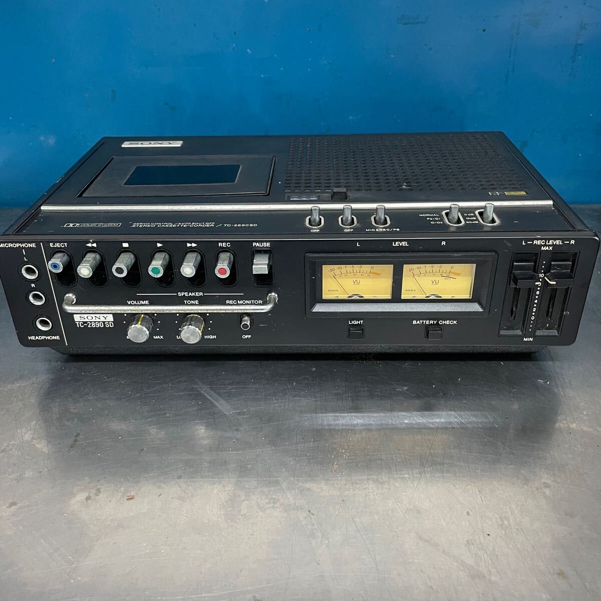 Yahoo!オークション - ジャンク【SONY/ソニー】TC-2890SD ステレオカセ