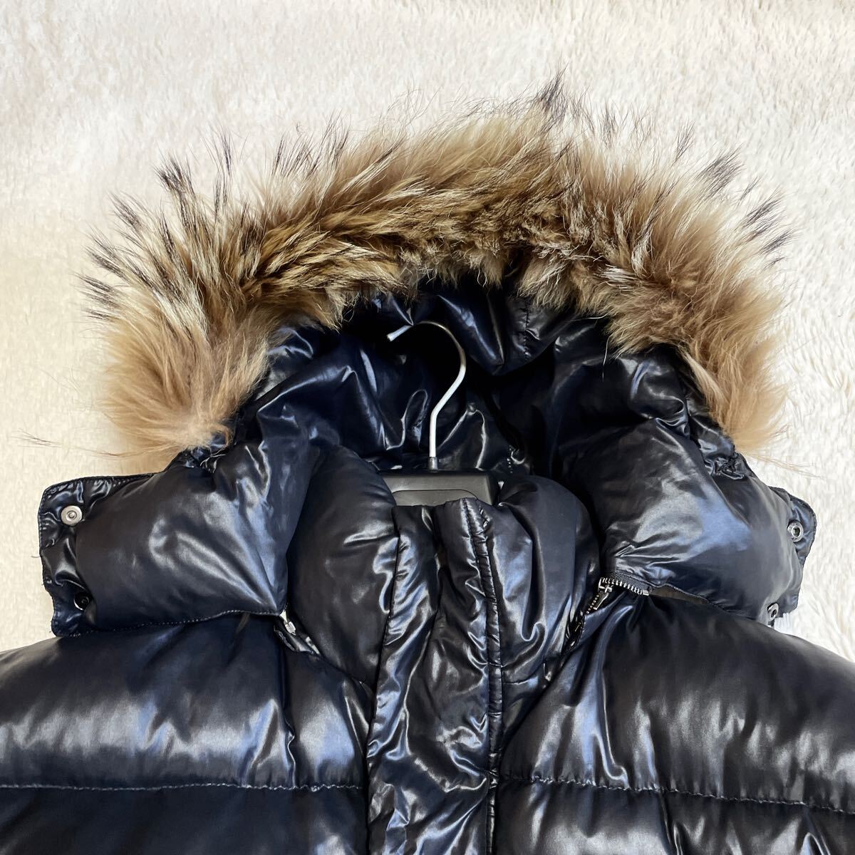 美品 PS Paul Smith ポールスミス ラクーンファー ダウンジャケット