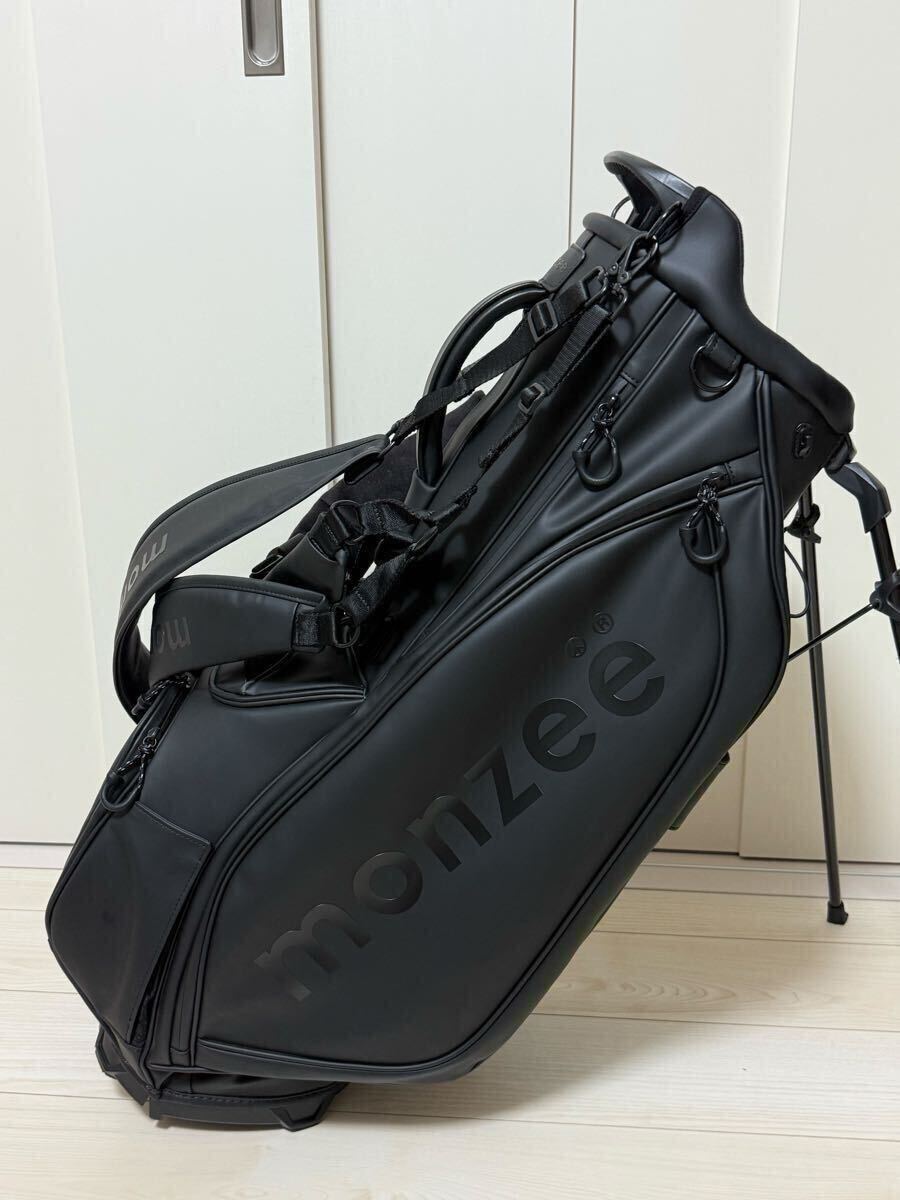 Yahoo!オークション - 【美品】モンジー monzee スタンドキャディバッ